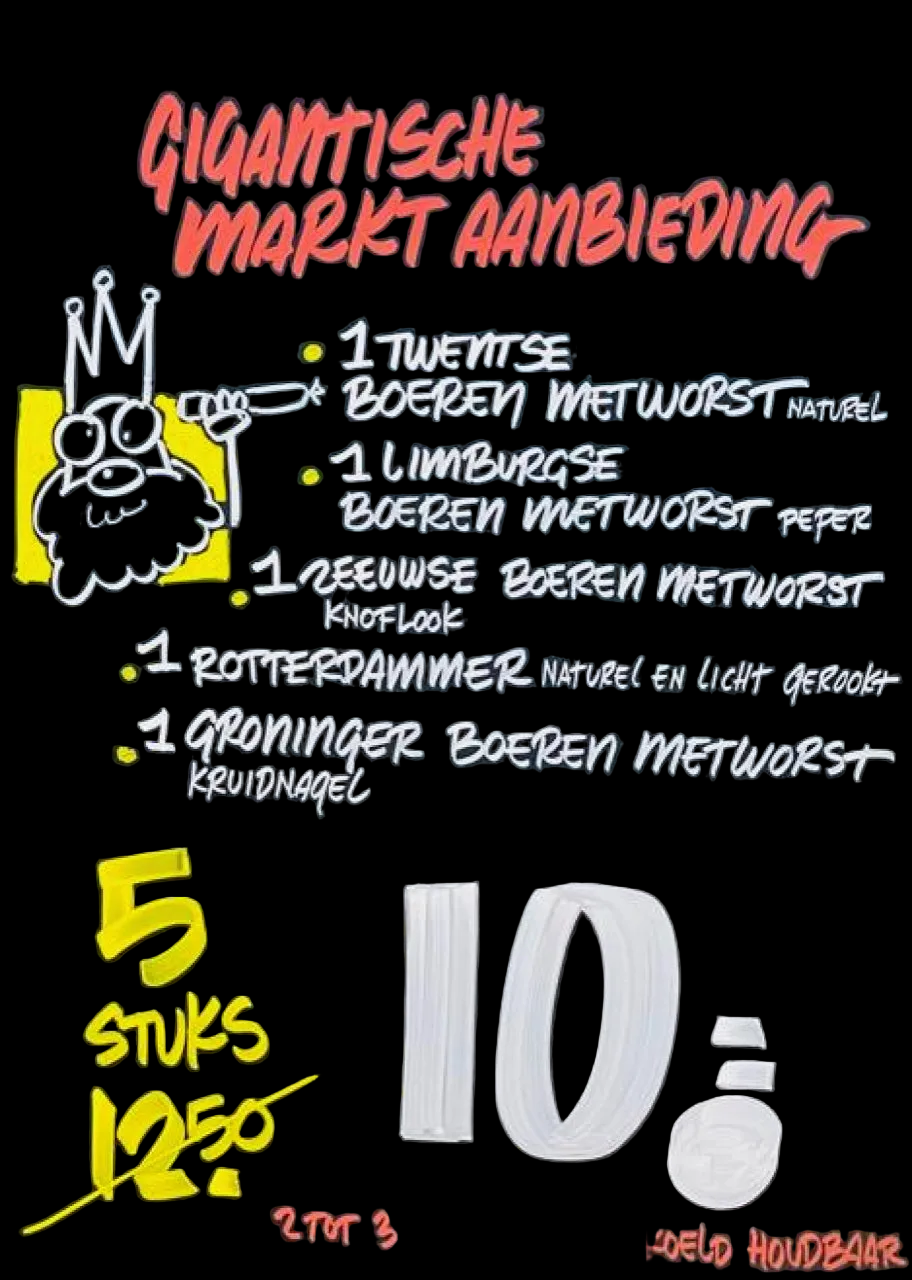 Worstenkoning-combinatiepakket